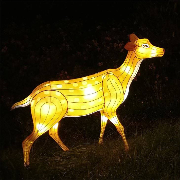 2022 New Year Led Festival Lantern Illuminate Christmas Lighting Show