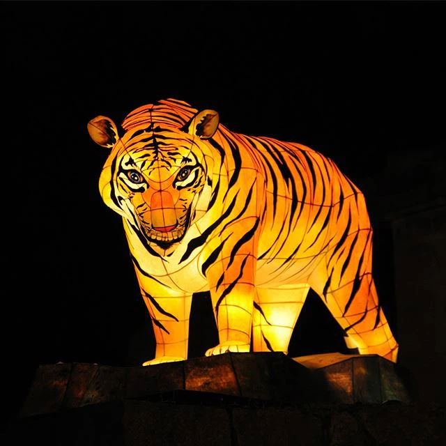 Attractive Theme Park Chinese Style Led Festival Lantern Decoration